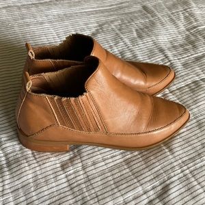 Kelsi Dagger Brooklyn leather booties size 10 from boutique